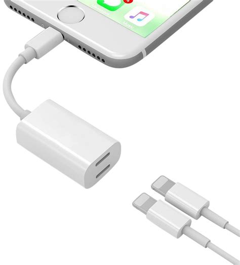 iphone 7 splitter|iPhone 7, 7 Plus Dual Function Lightning Adapter .